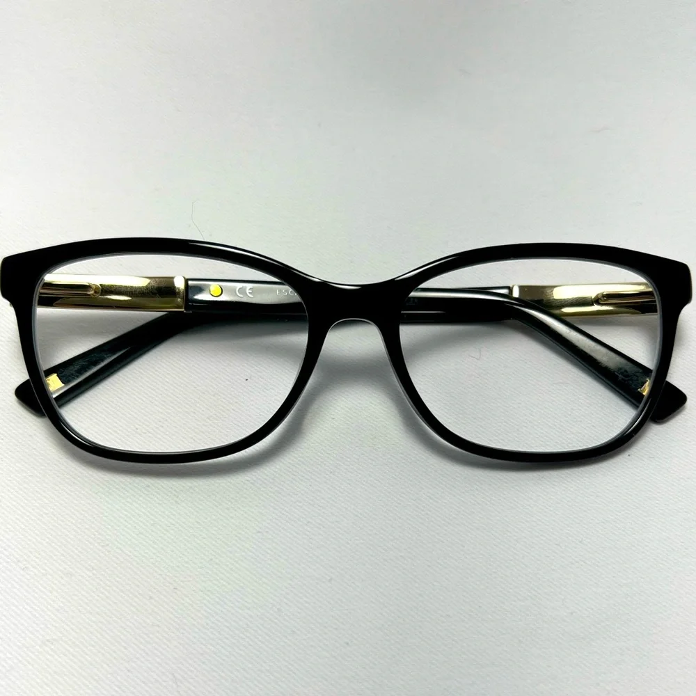 Escada Black Eyeglasses - Frames Only